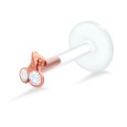 Cherry Stone Labrets Push-in LA-368